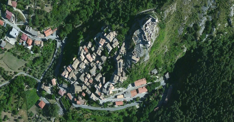 Cleto vista dall’alto